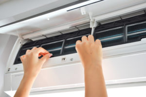 Ductless HVAC system