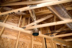 Ductwork in a Minneapolis home