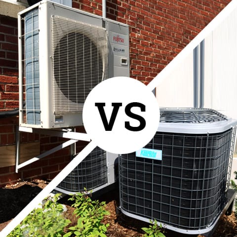 Ductless Mini-Splits vs. Central Air